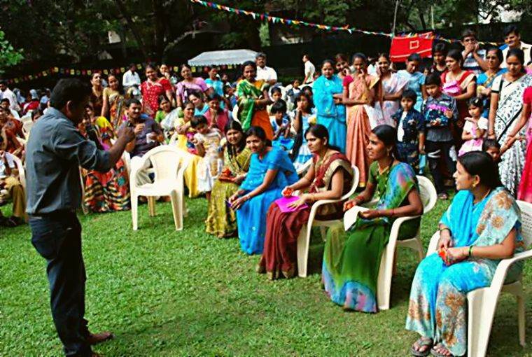 Retailers and dealers at the Ambuja Cement channel partner family day